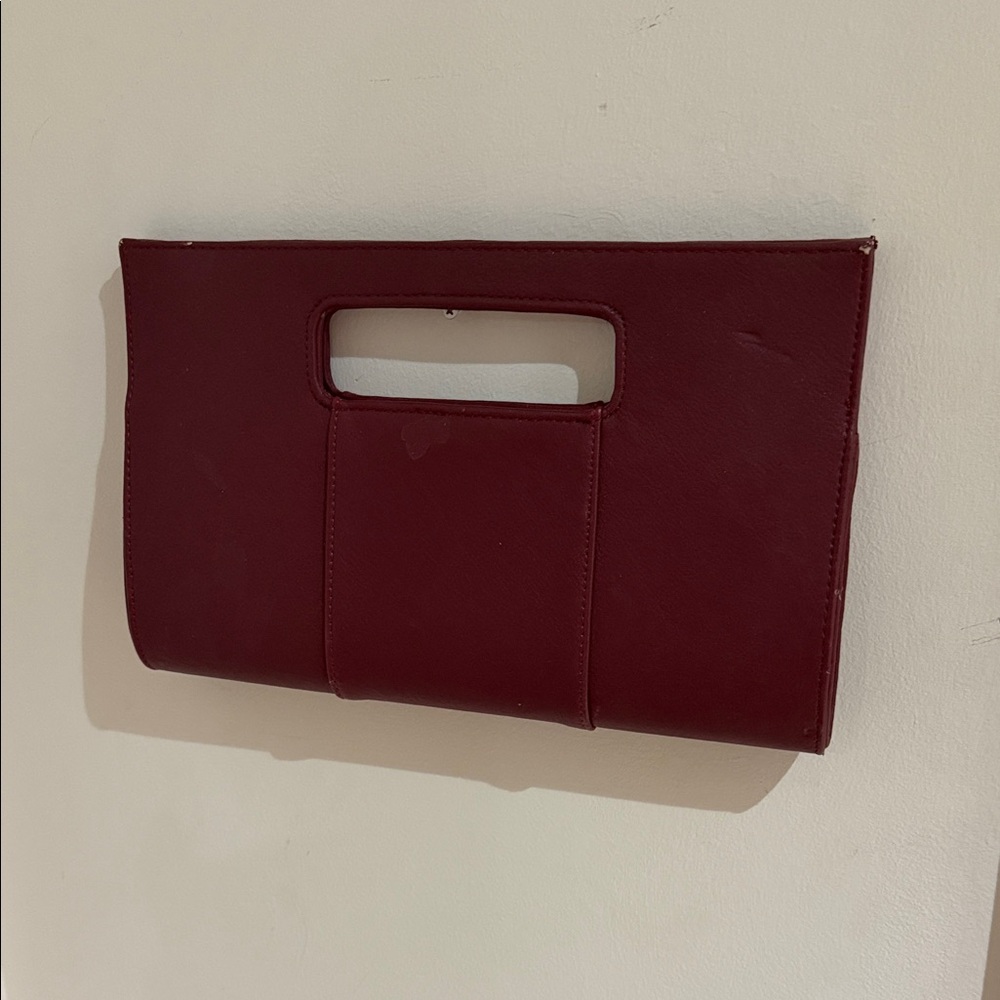 Elegant Red Clutch Bag